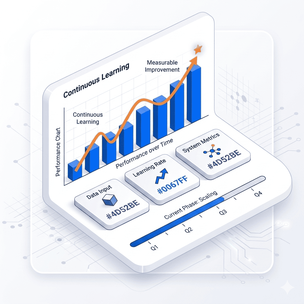 Aprendizaje continuo y evidencia